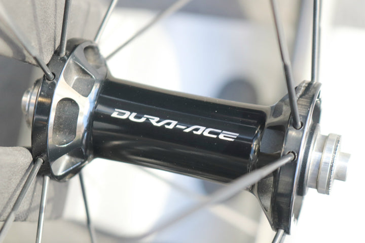 シマノ SHIMANO デュラエース DURA-ACE WH-9000 C50 TU カーボン チューブラー ホイールセット シマノ12/11S ワイドリム 24mm 【南麻布店】