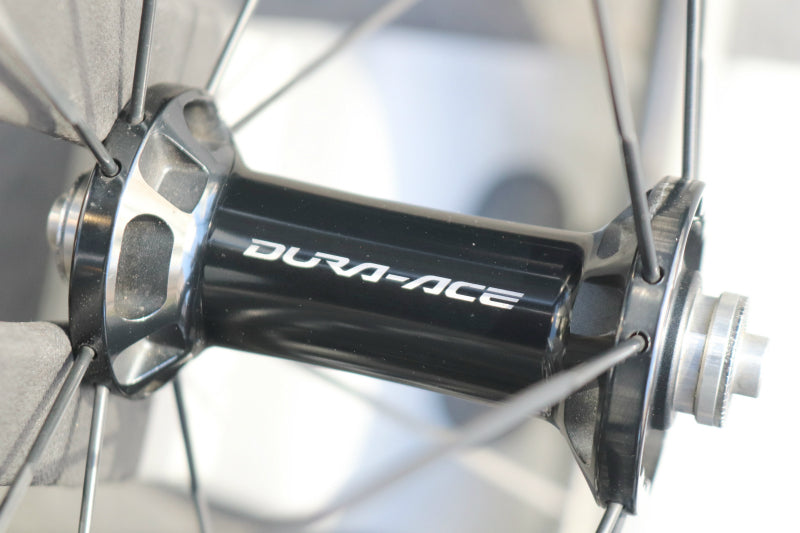 シマノ SHIMANO デュラエース DURA-ACE WH-9000 C50 TU カーボン チューブラー ホイールセット シマノ12/11S  ワイドリム 24mm 【南麻布店】