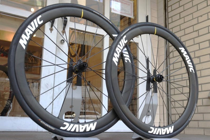 マヴィック MAVIC コスミック ディスク COSMIC SLR 45 DISC SMU カーボン チューブレス ホイールセット シマノ11S ワイドリム 19C 【横浜店】