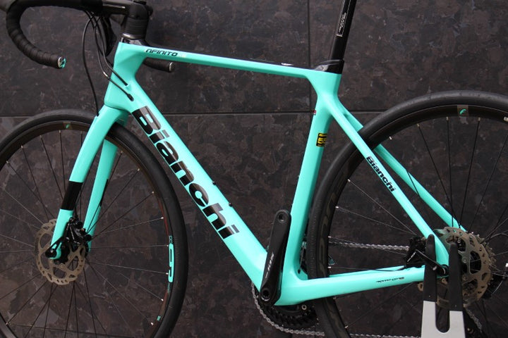 ビアンキ Bianchi インフィニート INFINITO XE DISC 2020 55サイズ シマノ 105 R7020 11S 油圧DISC カーボン ロードバイク 【福岡店】