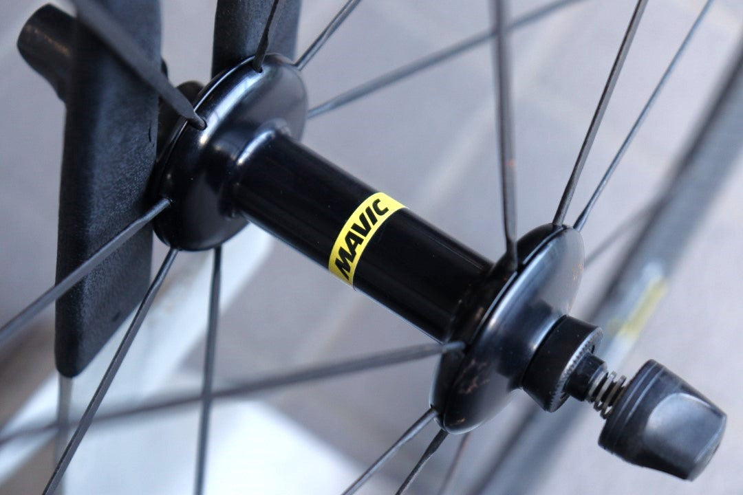 マヴィック MAVIC コスミック カーボン エリート COSMIC CARBON 40 ELITE アルミ クリンチャー ホイールセット シマノ12S/11S 【横浜店】