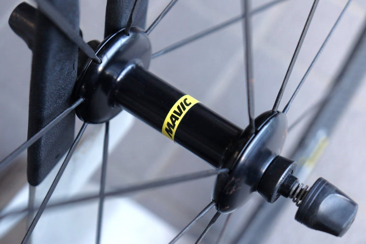 マヴィック MAVIC コスミック カーボン エリート COSMIC CARBON 40 ELITE アルミ クリンチャー ホイールセット シマノ12S/11S 【横浜店】
