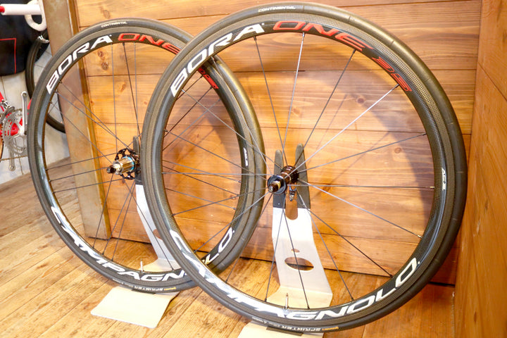 カンパニョーロ Campagnolo ボーラ ワン BORA ONE 35 AC3 カーボン チューブラー ホイールセット カンパ12/11S 【東京南麻布店】