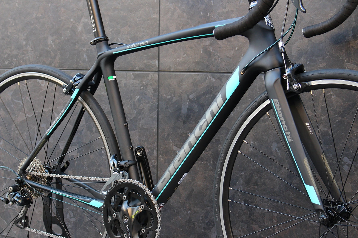 ビアンキ BIANCHI インテンソ INTENSO 2020年モデル 53サイズ シマノ ソラ R3000 9S カーボン ロードバイク 【福岡店】