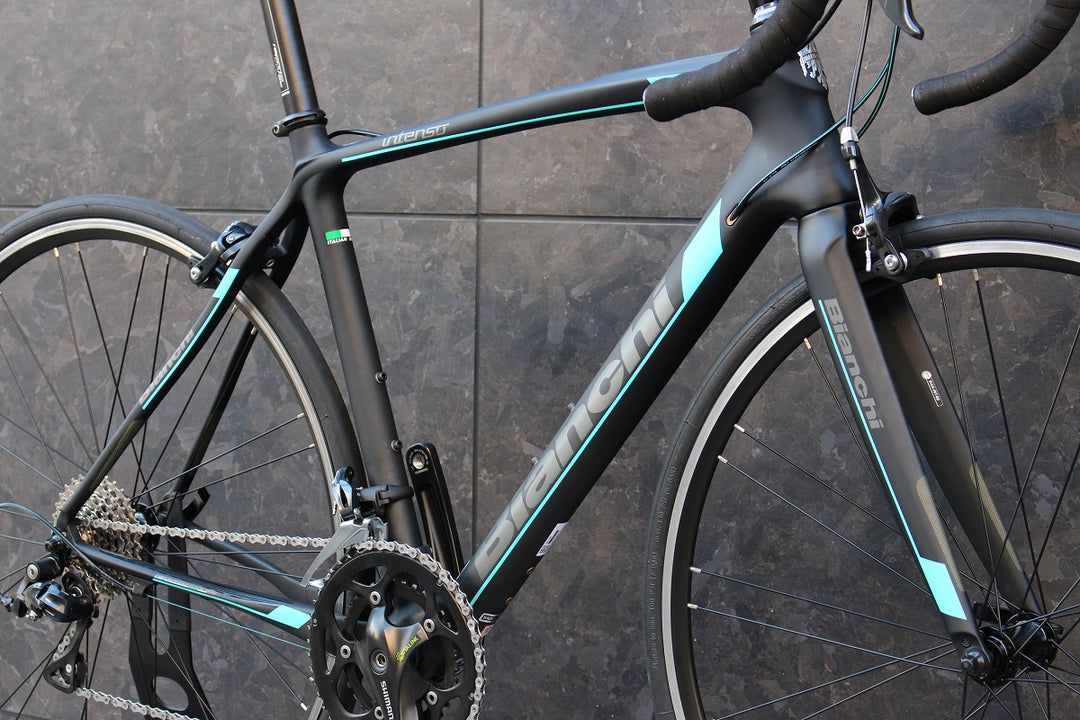 ビアンキ BIANCHI インテンソ INTENSO 2020年モデル 53サイズ シマノ ソラ R3000 9S カーボン ロードバイク 【福岡店】