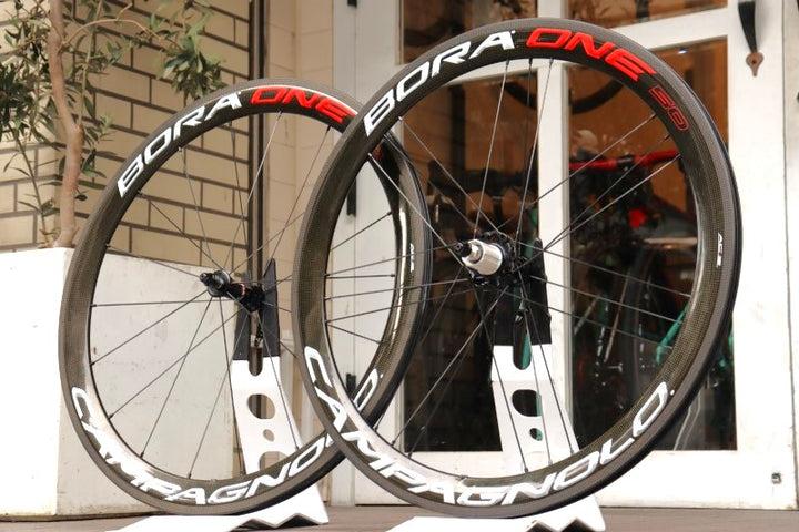 カンパニョーロ Campagnolo ボーラワン BORA ONE 50 AC3 カーボン クリンチャー ホイールセット シマノ11S ワイドリム 【横浜店】