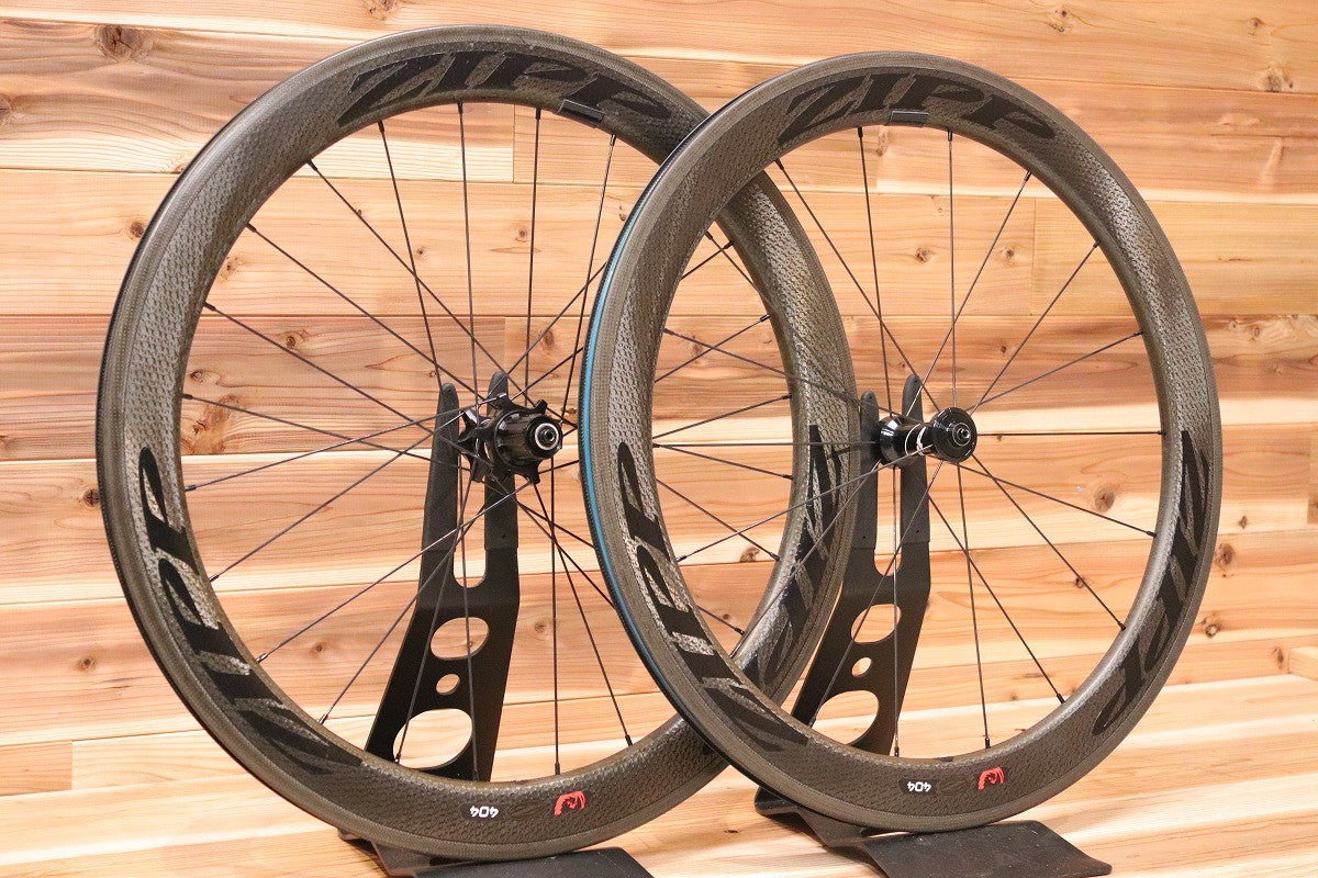 ジップ ZIPP ファイアクレスト FIRECREST 404 カーボン クリンチャー ホイールセット シマノ 11S/12S 【広島店】 –  BICI AMORE ONLINE STORE