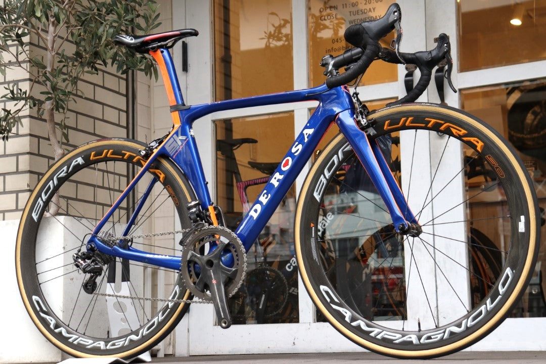 デローザ DE ROSA SK Pininfarina 2016モデル 48サイズ カンパ スーパーレコード EPS 11S カーボン ロードバイク  BORA ULTRA 50 【横浜店】