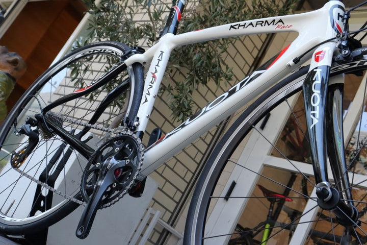 クオータ KUOTA カルマ レース KHARMA RACE 2011モデル XSサイズ シマノ 105 5700 10S カーボン ロードバイク 【横浜店】