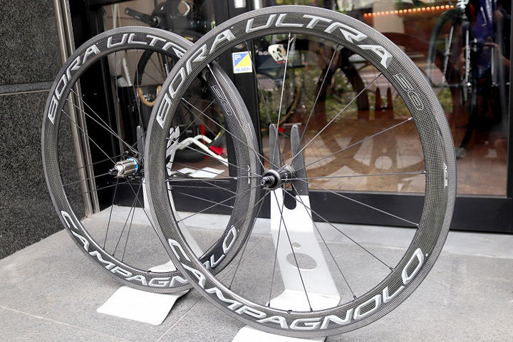 カンパニョーロ Campagnolo ボーラウルトラ BORA ULTRA 50 AC3 カーボン チューブラー ホイールセット カンパ12/11S 【東京南麻布店】