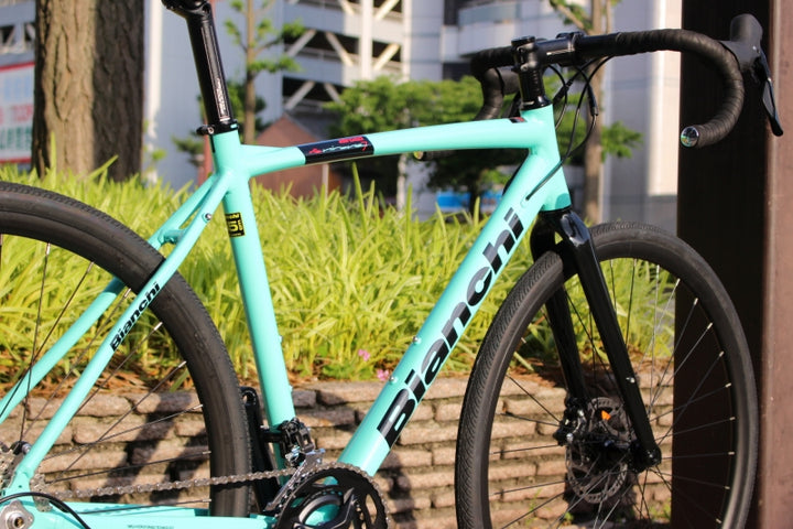 美車！ビアンキ BIANCHI ヴィア ニローネ VIA NIRONE 7 ALLROAD DISC 2021 55サイズ GRX RX400 MIX 10S アルミ ロードバイク【名古屋店】