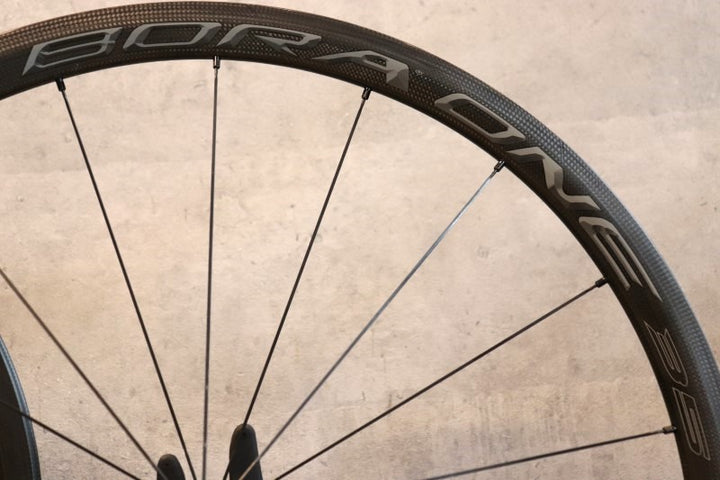 カンパニョーロ Campagnolo BORA ONE 35 ダークラベル カーボン チューブラー ホイールセット シマノ11S 【さいたま浦和店】