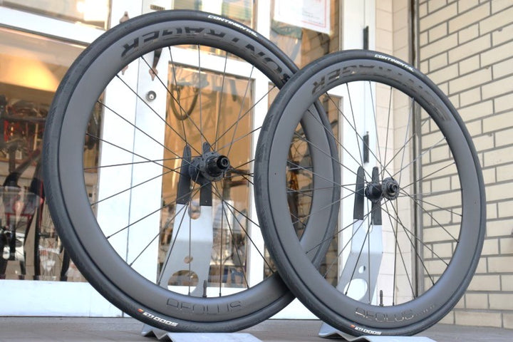 ボントレガー BONTRAGER アイオロス エリート AEOLUS ELITE 50 DISC カーボン チューブレスレディ ホイールセット シマノ11S 【横浜店】