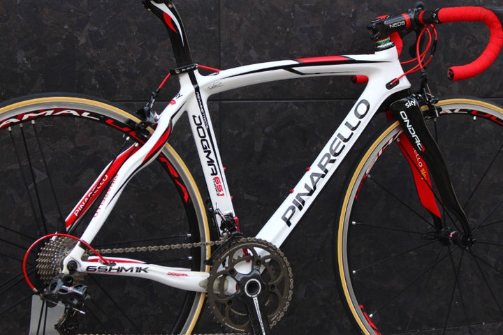 ピナレロ PINARELLO ドグマ DOGMA 65.1 THINK2 2013 465サイズ カンパニョーロ SUPER RECORD Mix 11S カーボン ロードバイク 【福岡店】