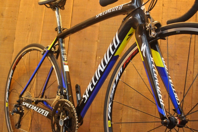 スペシャライズド SPECIALIZED ターマック TARMAC SL4 SPORT SAXOカラー 2014年モデル 52サイズ シマノ –  BICI AMORE ONLINE STORE