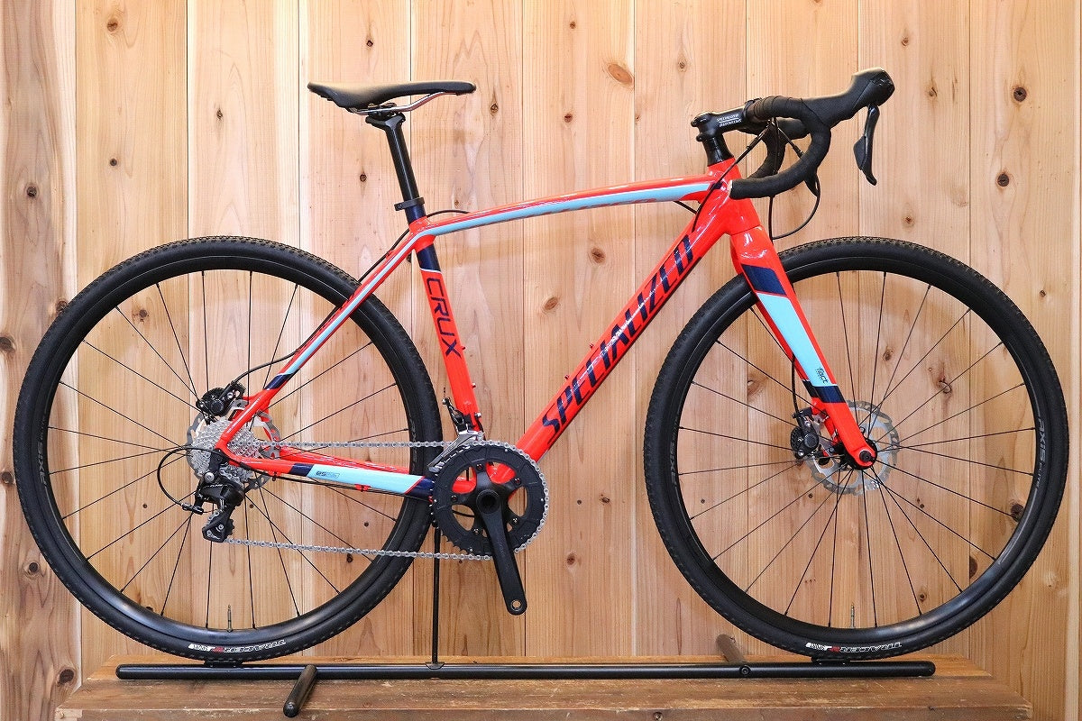 スペシャライズド SPECIALIZED クラックス CRUX SPORT E5 DISC 2018年モデル 49サイズ シマノ 105 5800  MIX 11S アルミ シクロクロスバイク 【芦屋店】