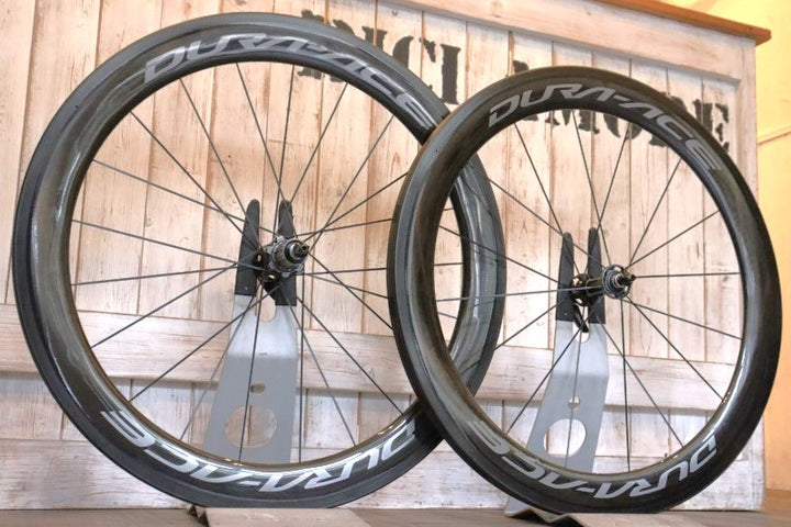 シマノ SHIMANO デュラエース DURA-ACE WH-R9100-C60-TU カーボン チューブラー ホイールセット シマノ11S ワイドリム 【横浜店】