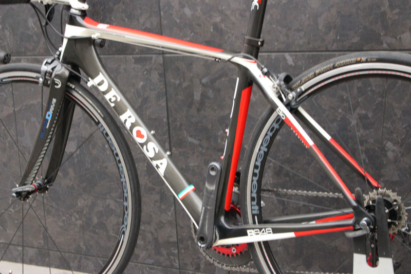 デローザ DE ROSA R848 2011モデル 42サイズ シマノ アルテグラ 6800 MiX 11S カーボン ロードバイク【福岡店】