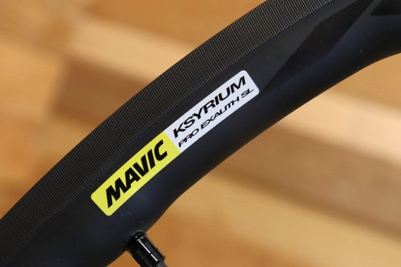 マヴィック MAVIC キシリウム プロ エグザリット KSYRIUM PRO EXALITH SL シマノ 12/11S アルミ クリンチャー  ホイールセット 【立川店】