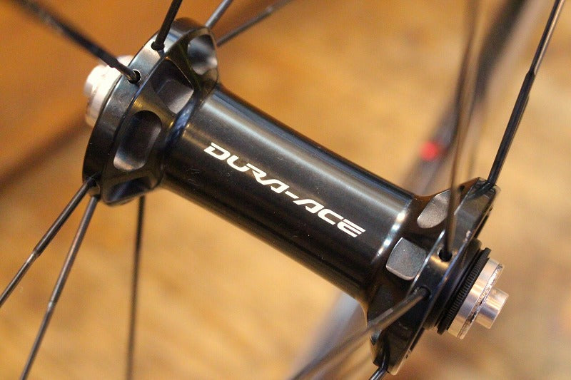 シマノ SHIMANO デュラエース DURA-ACE WH-9000 C35 TU カーボン チューブラー ホイールセット シマノ11S 【芦屋店】