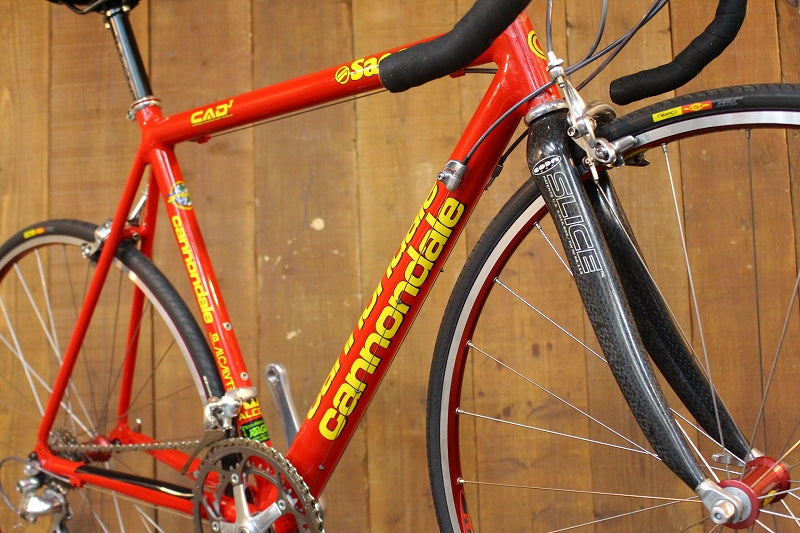 キャノンデール CANNONDALE CAD3 SAECO チームレプリカ 1998年頃 52サイズ シマノ デュラエース 7700 9S アルミ  ロードバイク 【芦屋店】