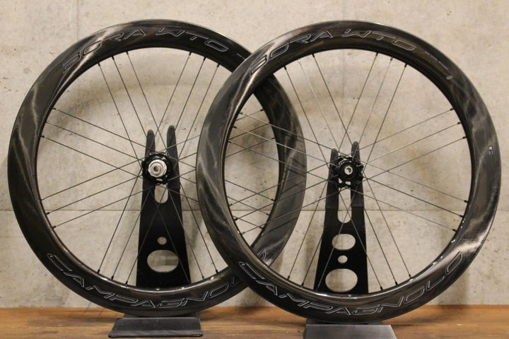 カンパニョーロ Campagnolo ボーラ BORA WTO 60 DB カーボン チューブレス ディスク ホイールセット シマノ11S 19C 【福岡店】