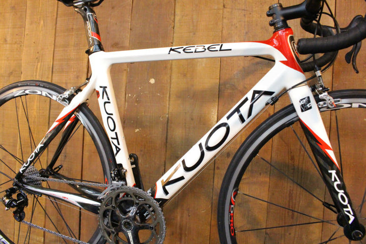 クオータ KUOTA ケベル KEBEL 2010モデル Mサイズ カンパニョーロ アテナ MIX 11S カーボン ロードバイク Campagnolo ZONDA 15C